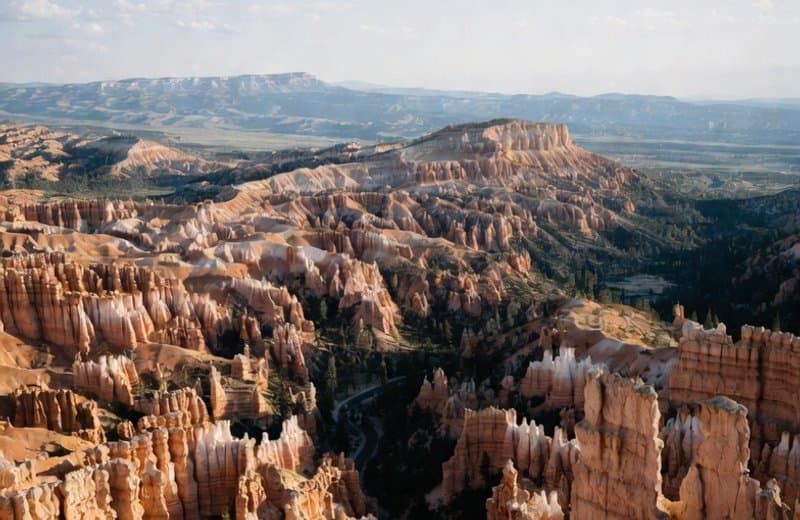 Bryce Canyon hoodoos from Las Vegas tour — wide panoramic view