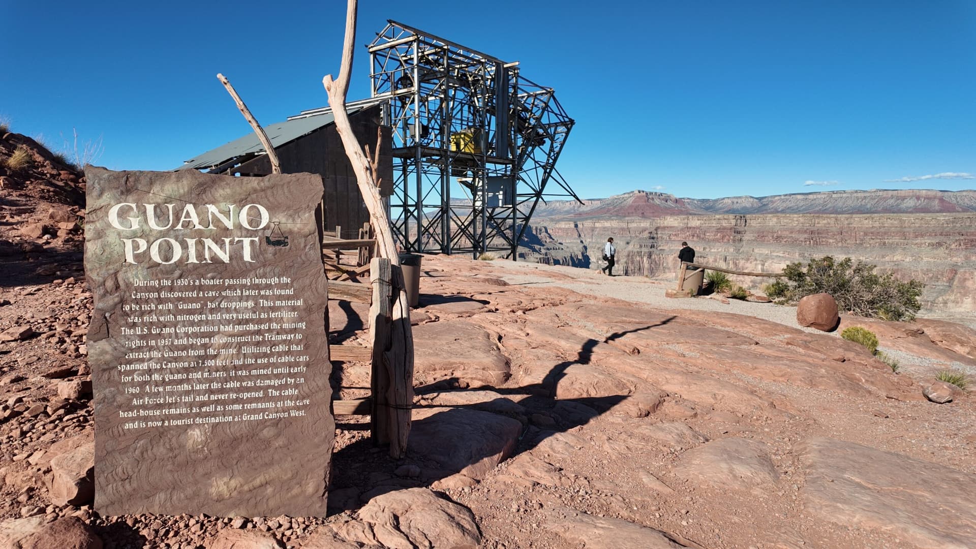 Guano Point panoramic view at Grand Canyon West